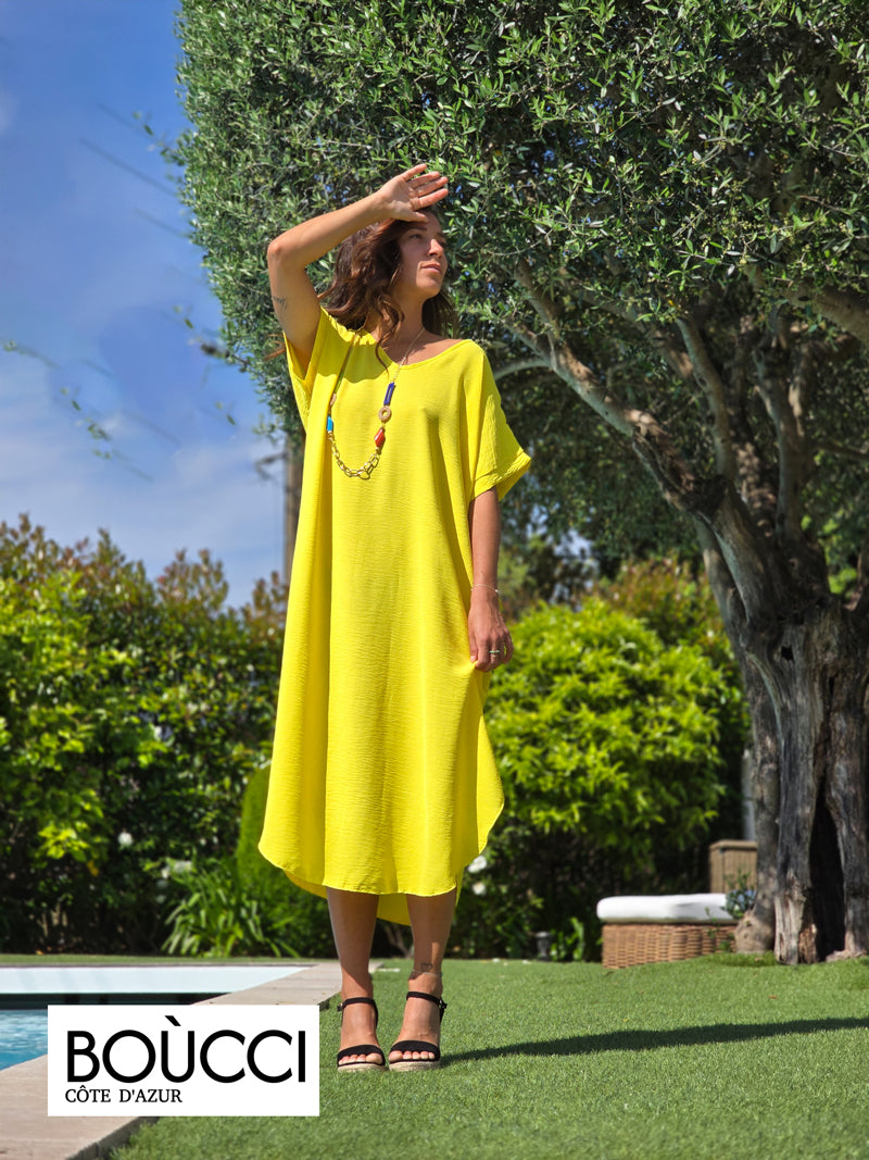 Esprit Libre – Robe Ample manches courtes
