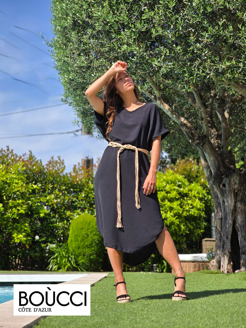 Esprit Libre – Robe Ample manches courtes