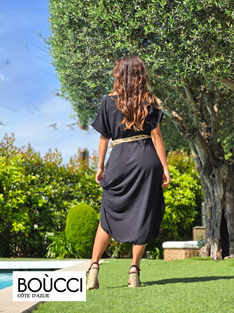 Esprit Libre – Robe Ample manches courtes
