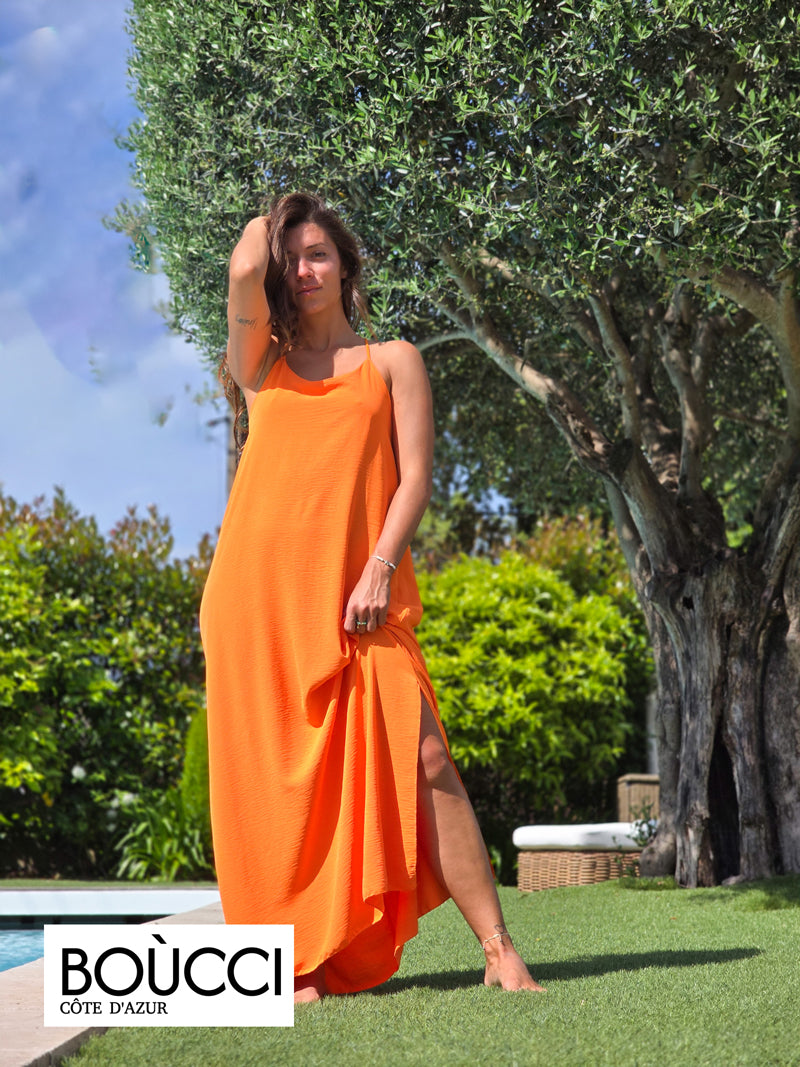 Esprit Pureté – Robe Longue Bretelles