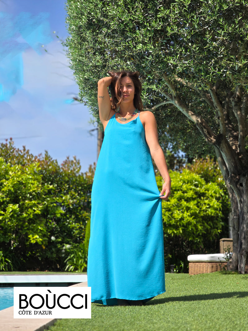 Esprit Pureté – Robe Longue Bretelles