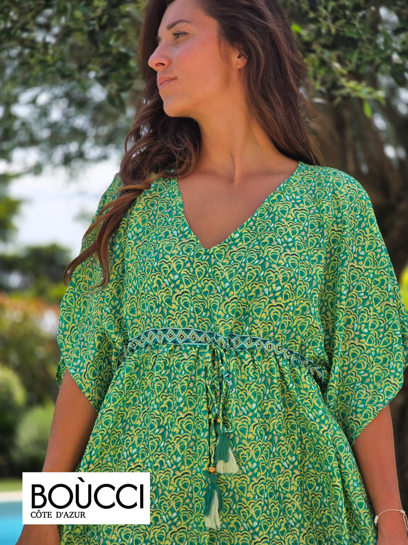 Esprit Nomade – Robe Longue Bohème Imprimé Fleur