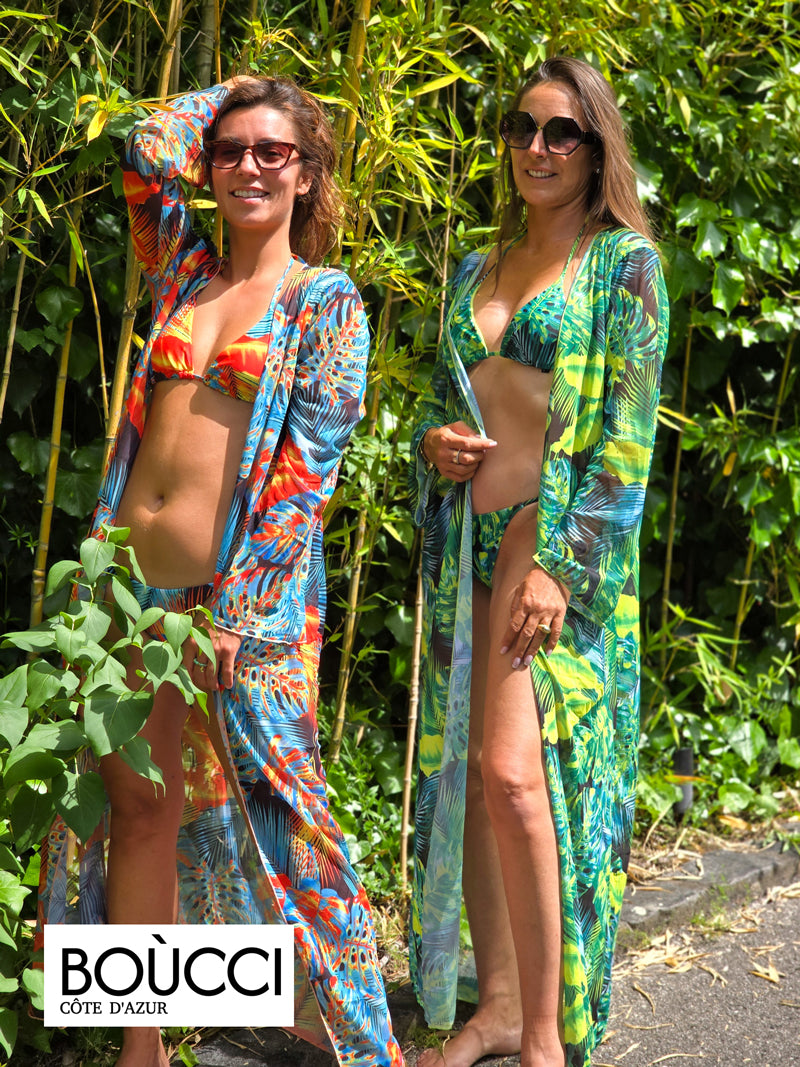 Esprit Soleil – Ensemble Bikini & blouse – 3 pièces