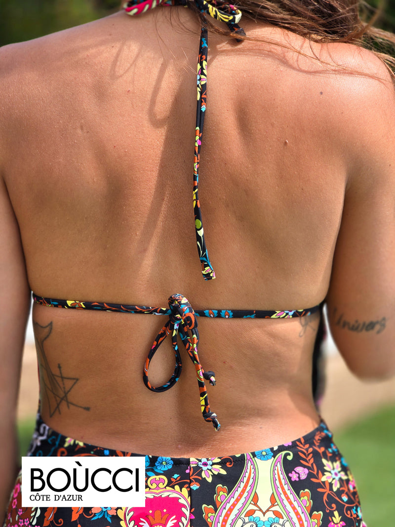 Esprit Indie – Maillot Une Pièce Dos Nu à Imprimé Bohème